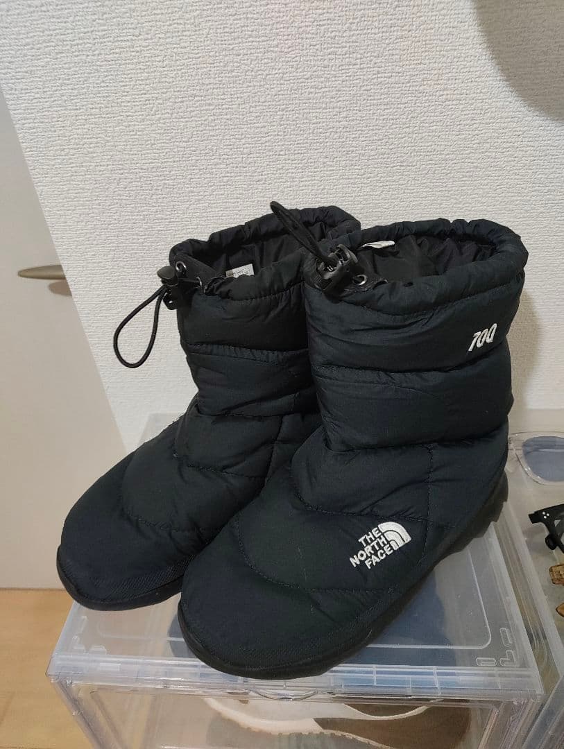 THE NORTH FACE スノーブーツ ブ ヌプシ 700/手袋S セット