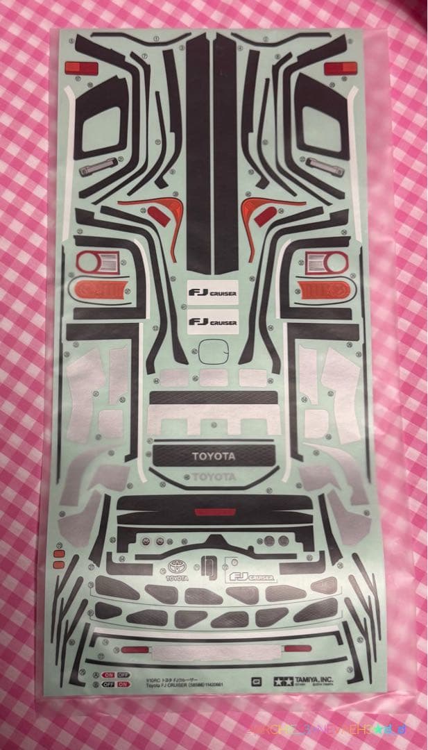 値下げ中★タミヤ★トヨタFJクルーサー CC-01シャーシ オフロードRCカー