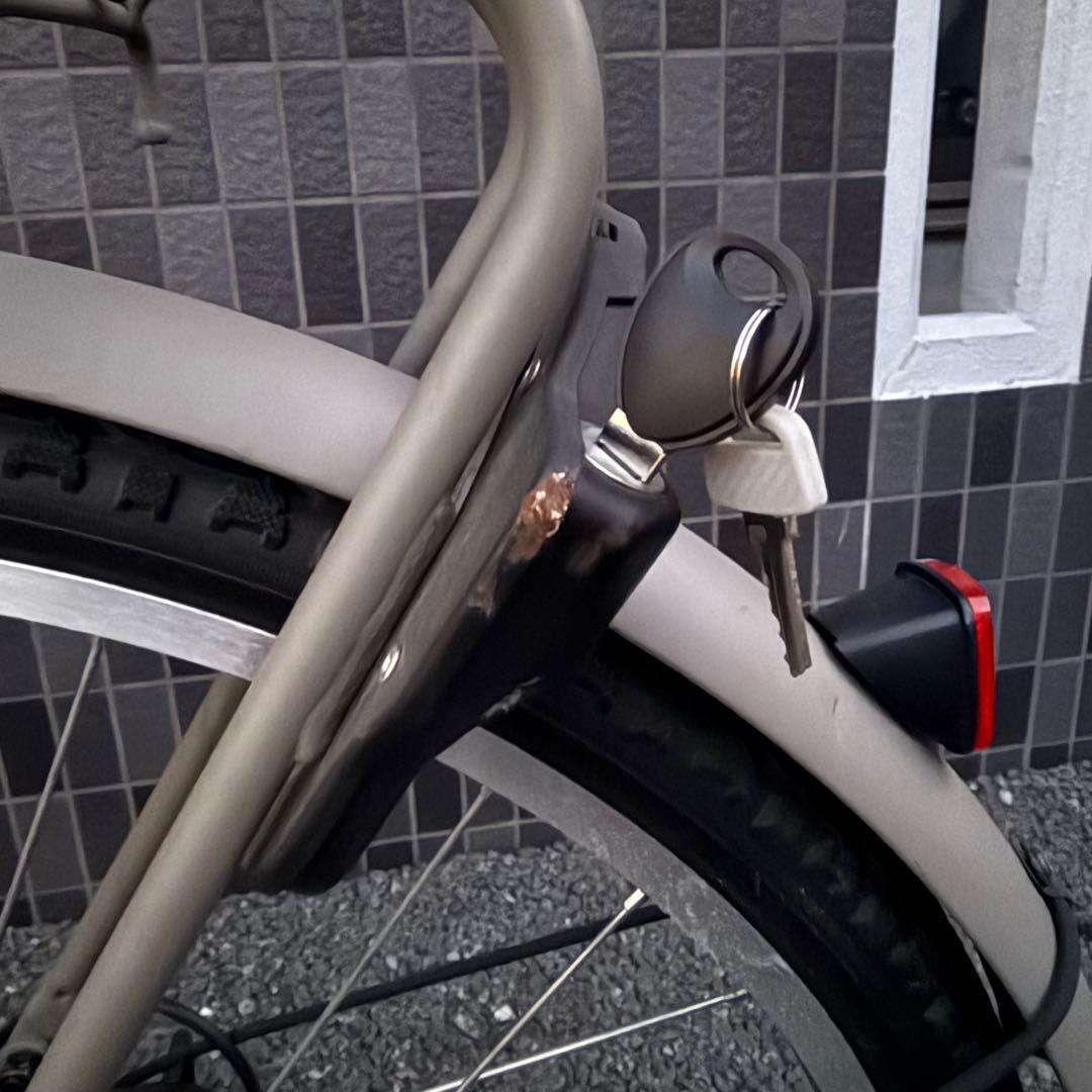 ボールドライン-O 26インチ 6段変　マットダークグレー