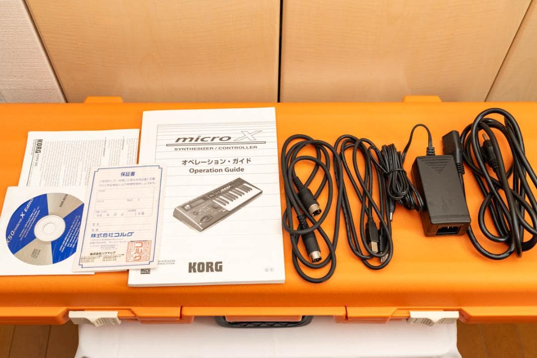 【美品】KORG micro X 37鍵 シンセサイザー