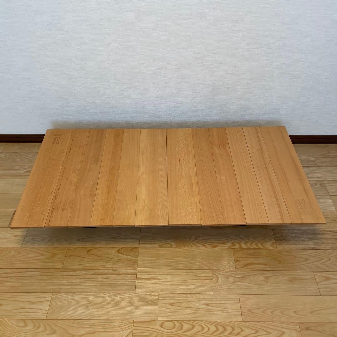 DOD キャナリーテーブル L 折りたたみテーブル アウトドア 高さ調整可能