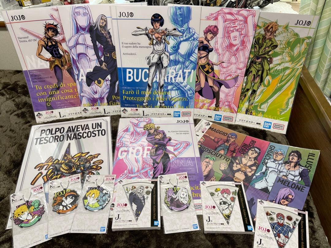 一番くじ　ジョジョの奇妙な冒険　5部 黄金の風 GOLDEN WIND