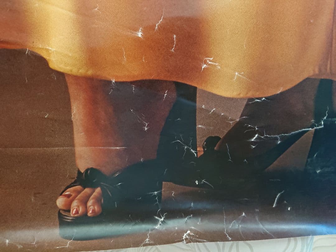 値下げ【超レア1973年当時物大判ポスター】夏木マリ 裸足の女王 キングレコード