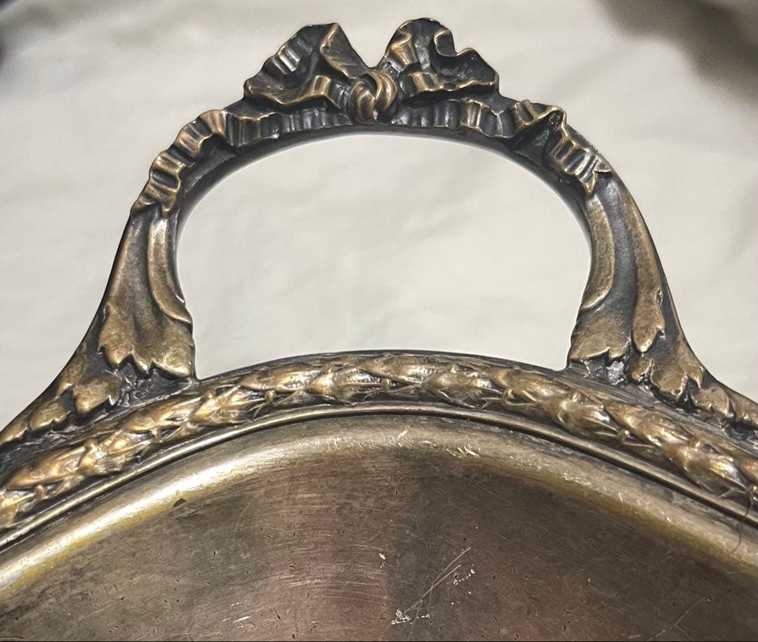 ⭐️Clearance Sale⭐️フランスアンティーク　シルバートレイ　ブロカント