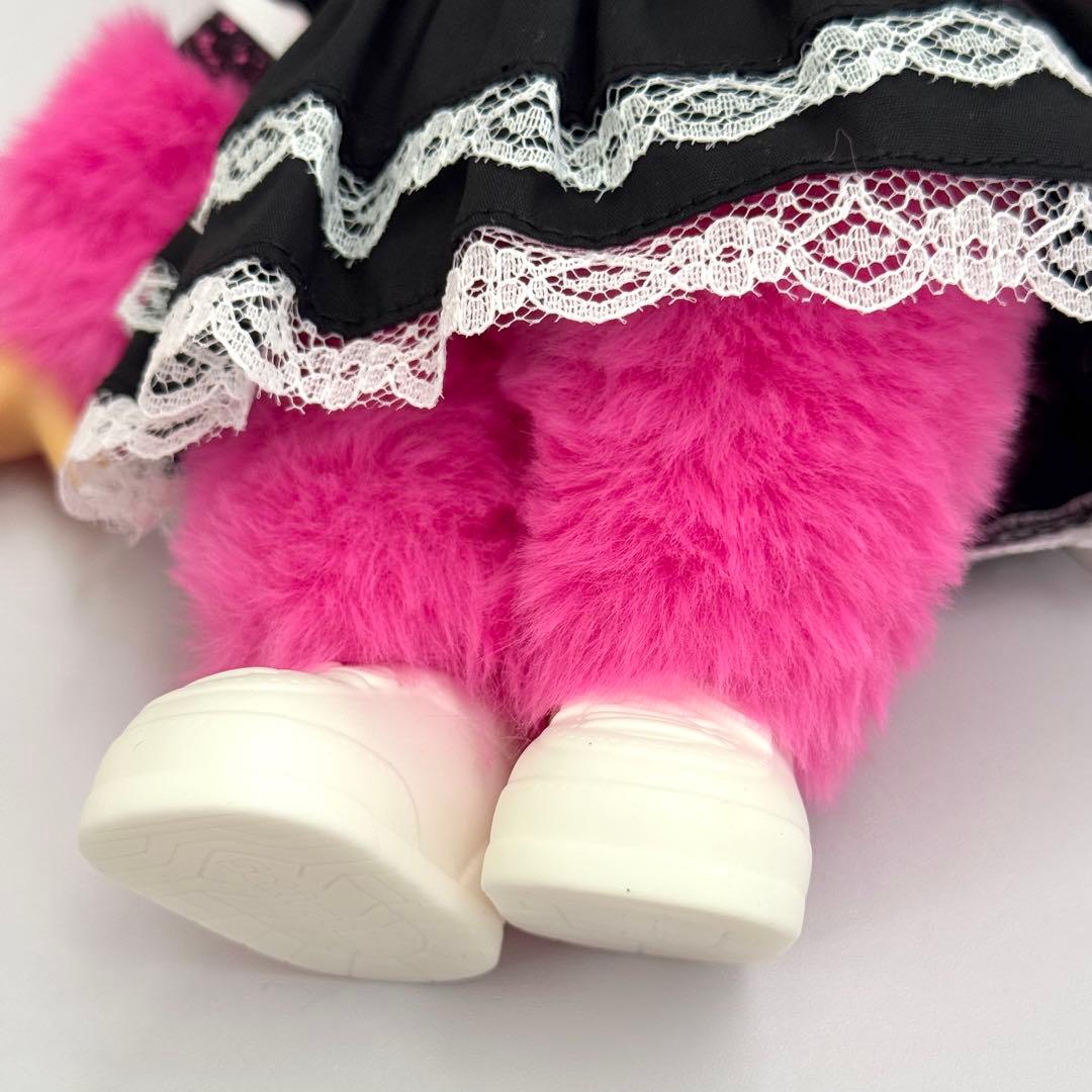 【希少】香港限定　モンチッチ チムたん Mサイズ ホットピンクドレス 新品