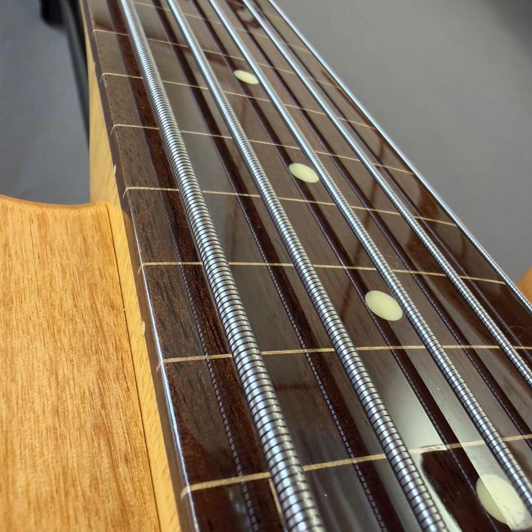 【希少】フジゲン Neo Classic 5弦 フレットレスベース エポキシ塗装