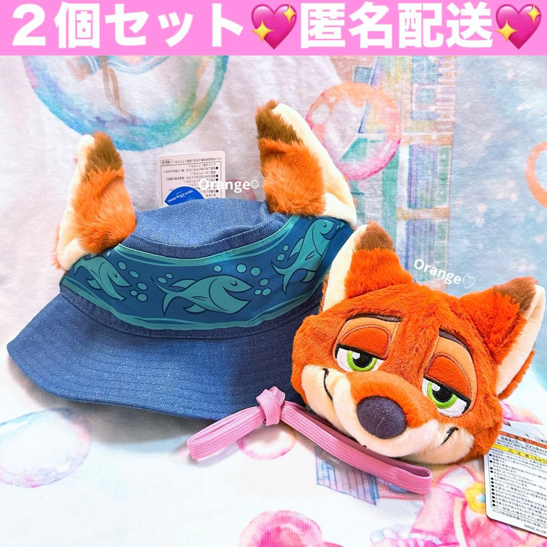 TDL❤️新品❤️ニックキャップ&ショルダーバッグセット　ディズニーリゾート
