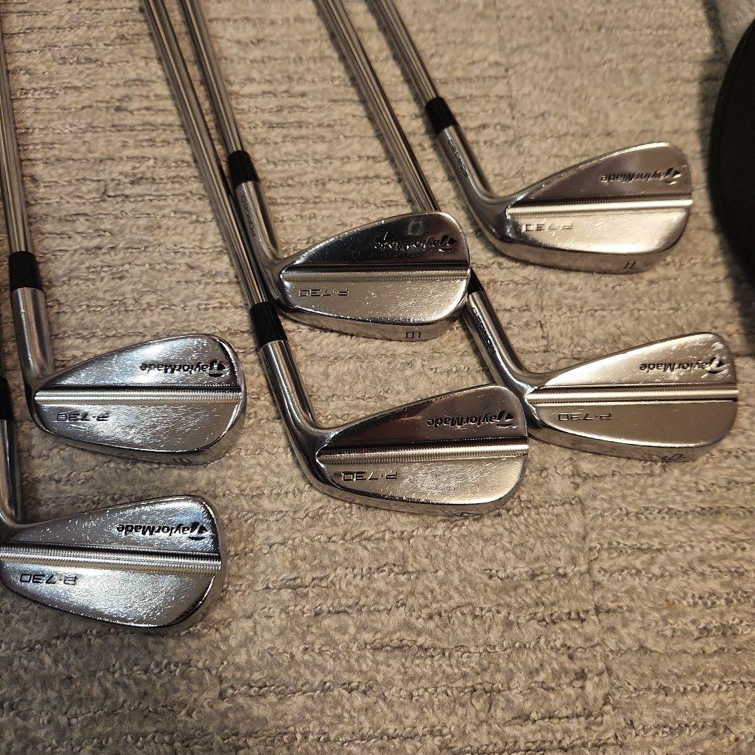 テーラーメイドP730 アイアンセット 5~P プロジェクトX 6.0