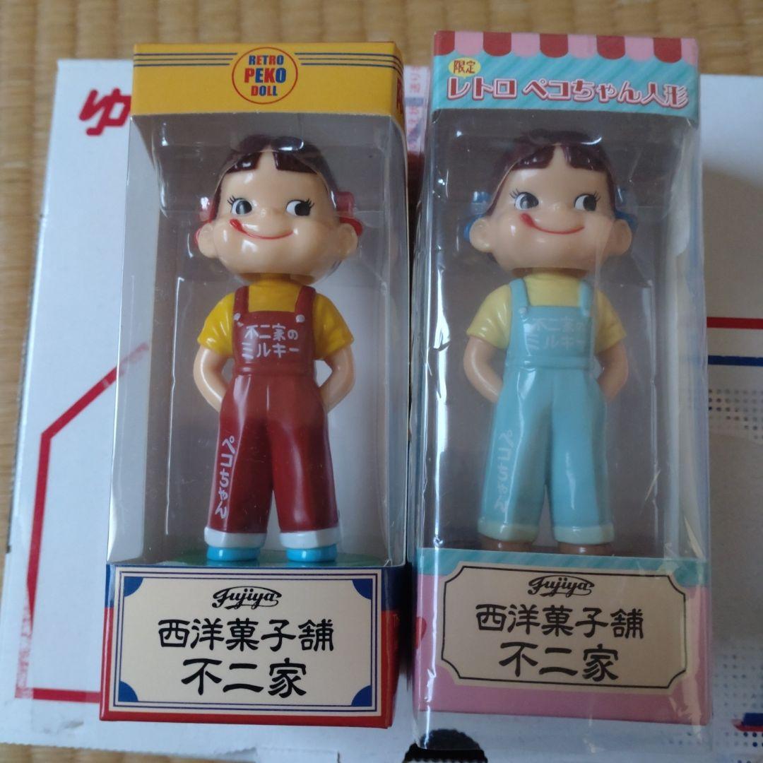 不二家 レトロペコちゃん人形 ５体セット