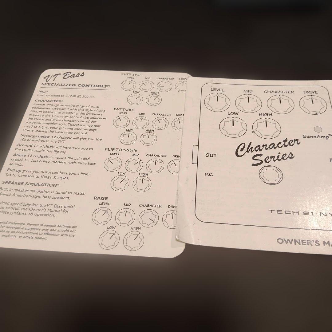 ベース TECH 21 NYC VT Bass