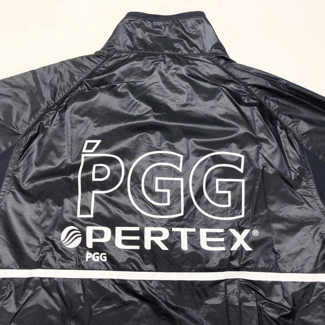 ○★新品未使用　PGG　ナイロンジャケット　6　ネイビー　PEARLYGATES