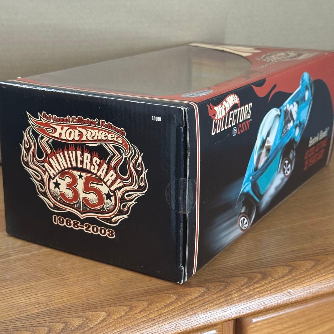 Hot Wheels 35周年記念　ラットフィンク　ホッドロッド　限定