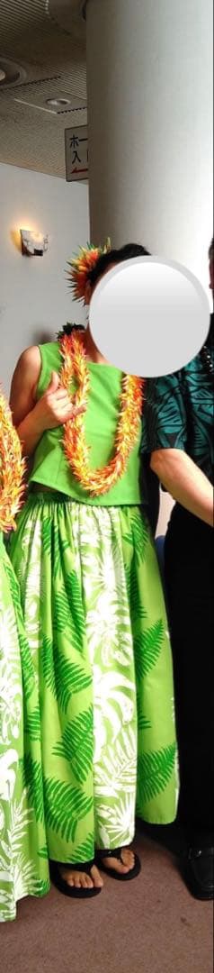 フラダンス　衣装　セットアップ