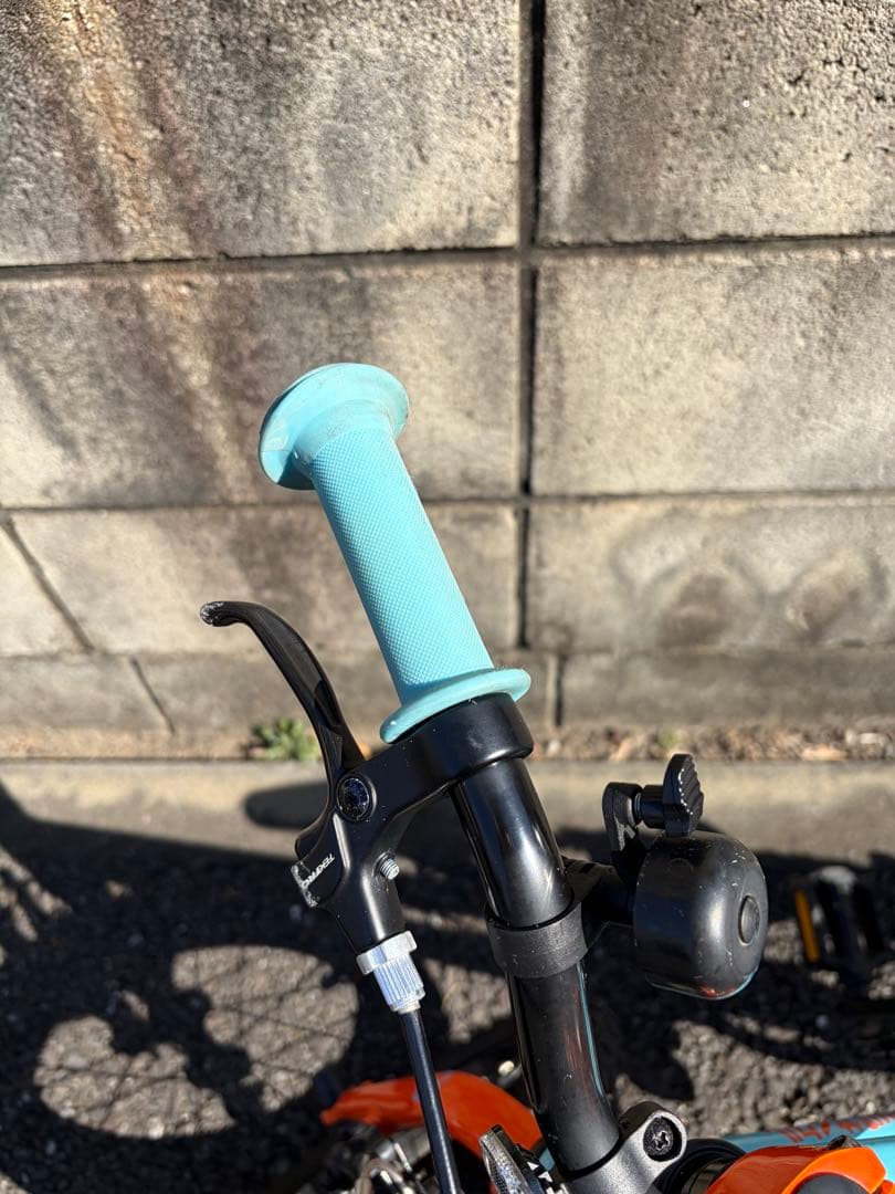 ヨツバサイクル 14インチ 子供用自転車 ラムネブルー 防犯登録解除済