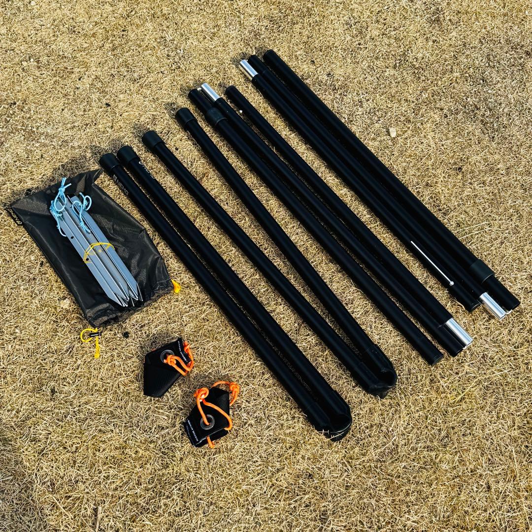 8182.ニーモ ヘキサライト 6P LE 二股ポール付き