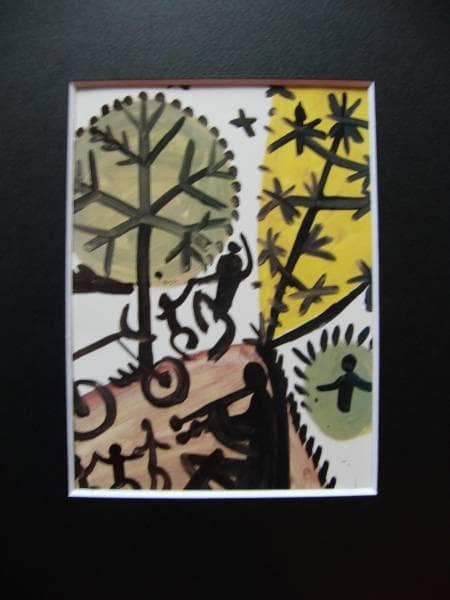 Pablo Picasso、LES LOISIRS、希少画集画、新品額装付