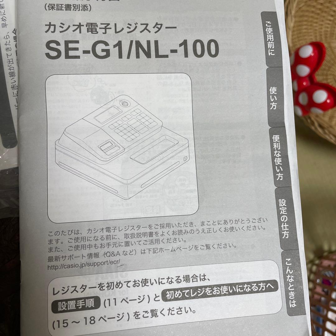 CASIO レジスター SE-G1