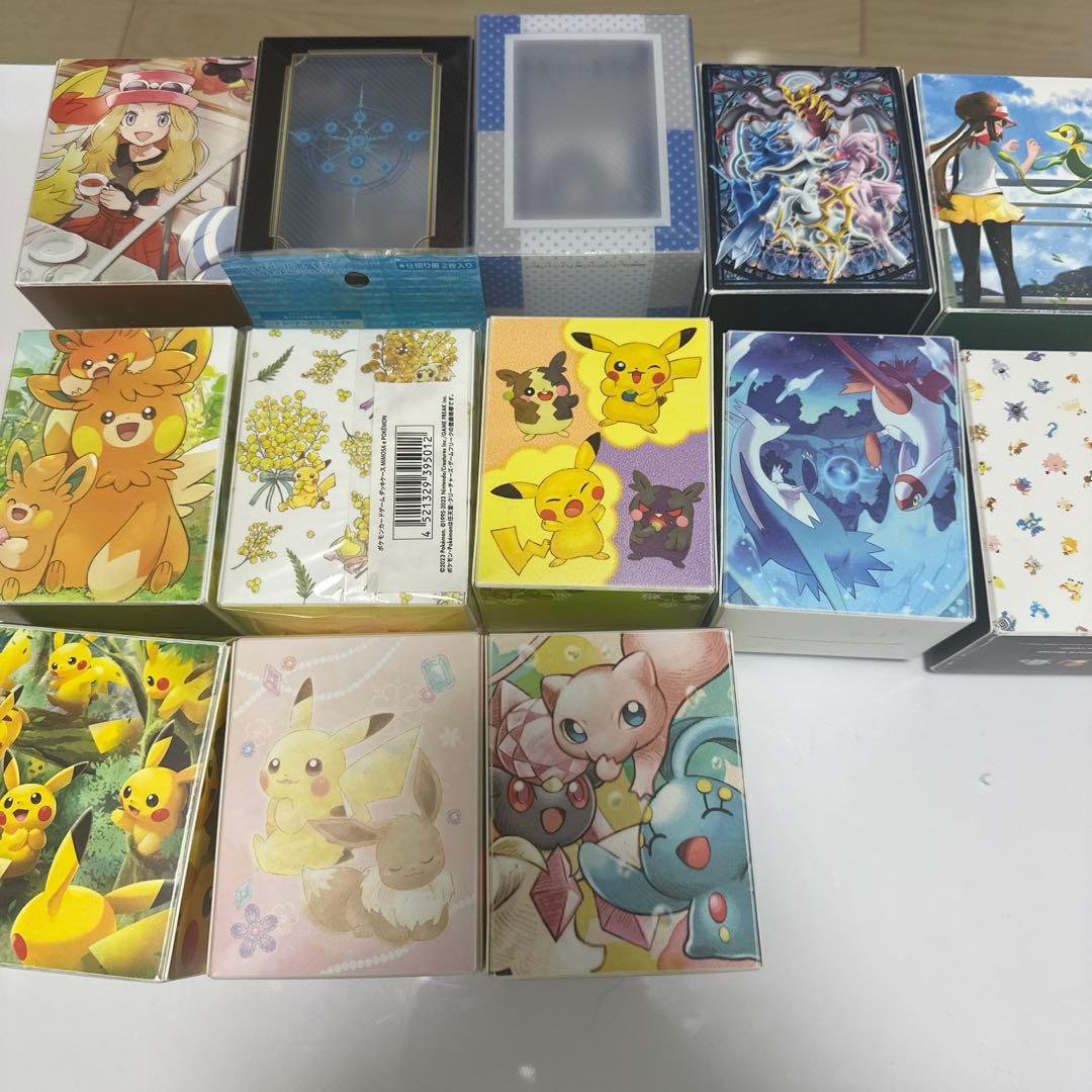 ポケモンカードゲーム　デッキケース まとめ売り　１３個セット