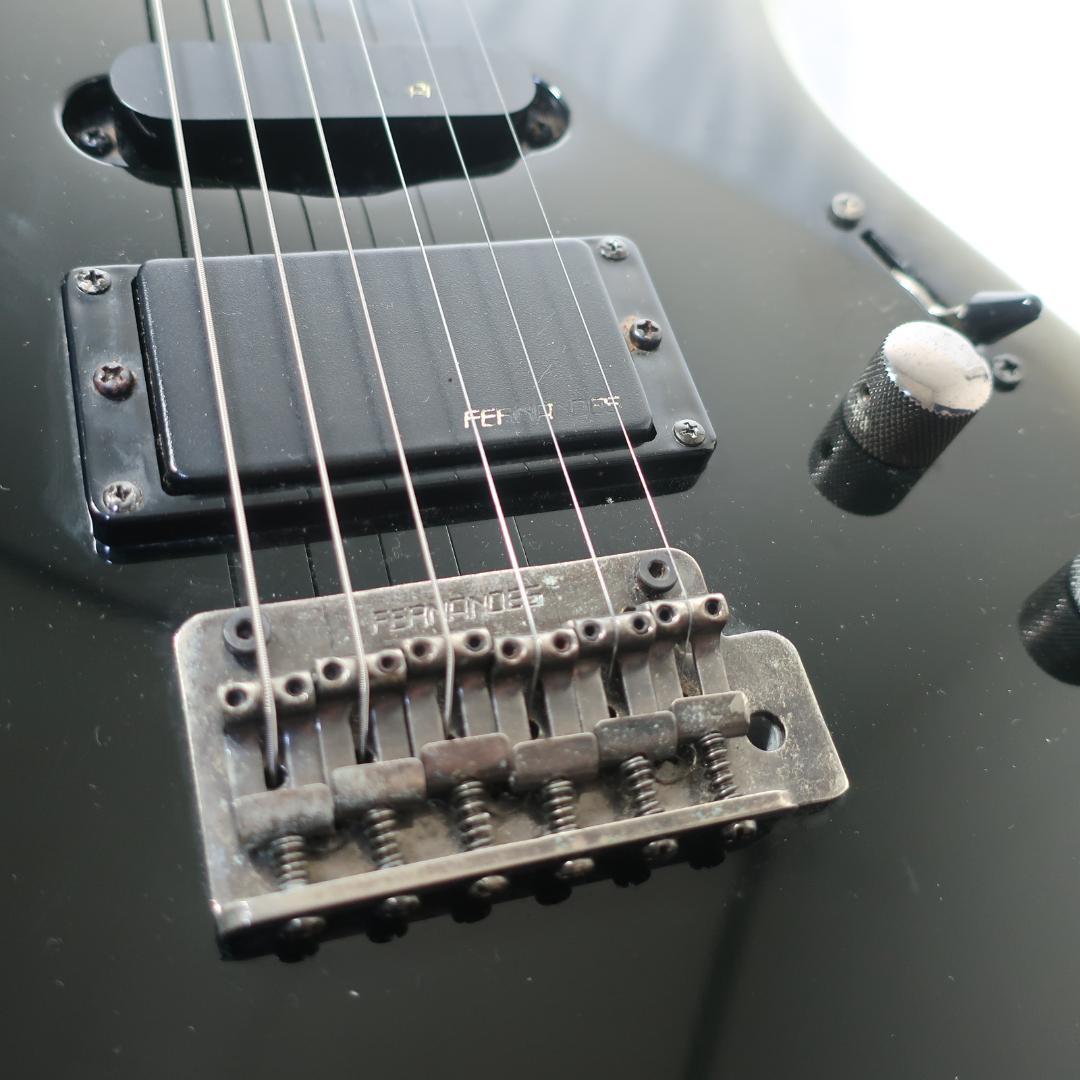 FERNANDES エレキギター SSH メタリックカーキバースト