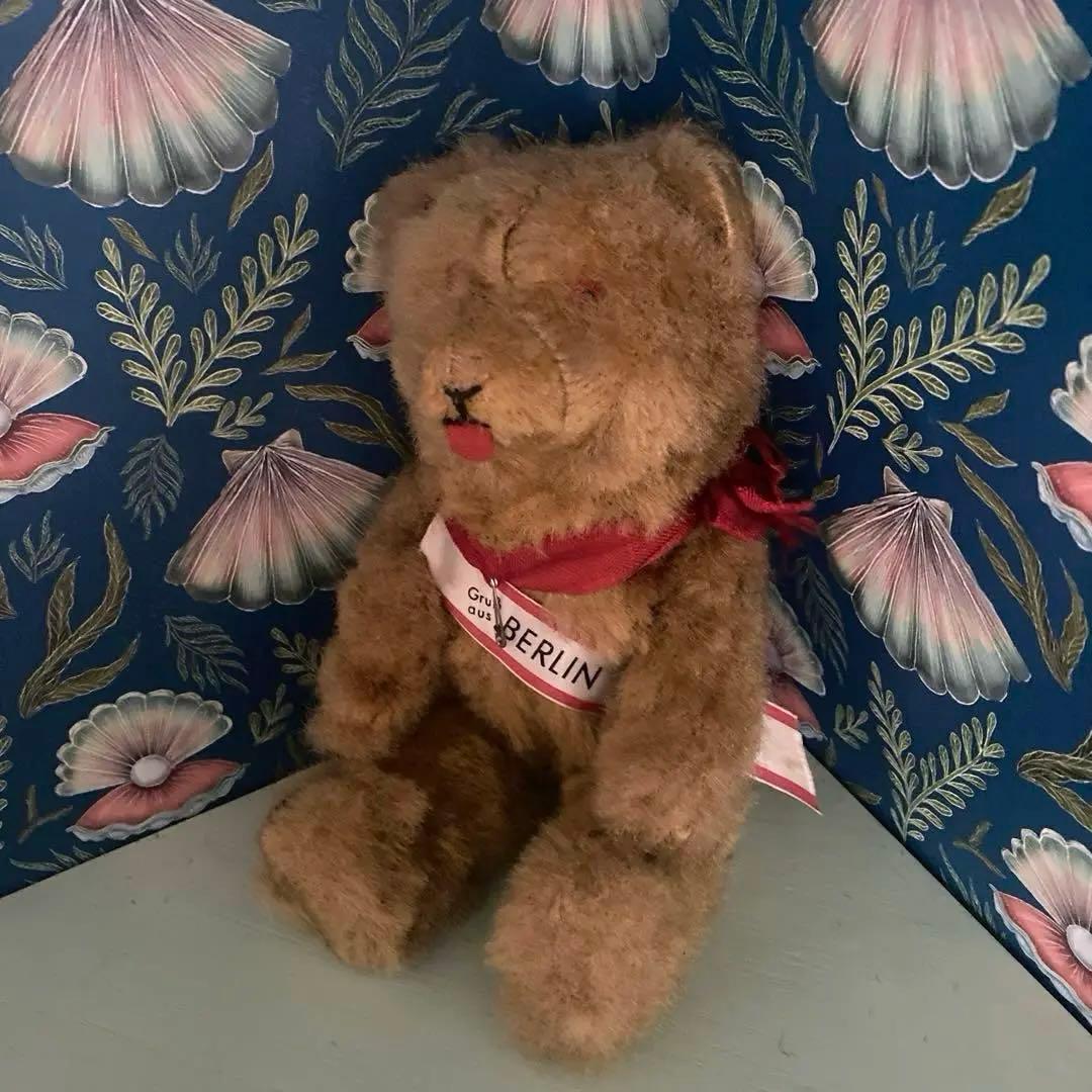 DDR ベア ベルリンベア　#ドイツベア　#ヴィンテージ ベア #JPMベア