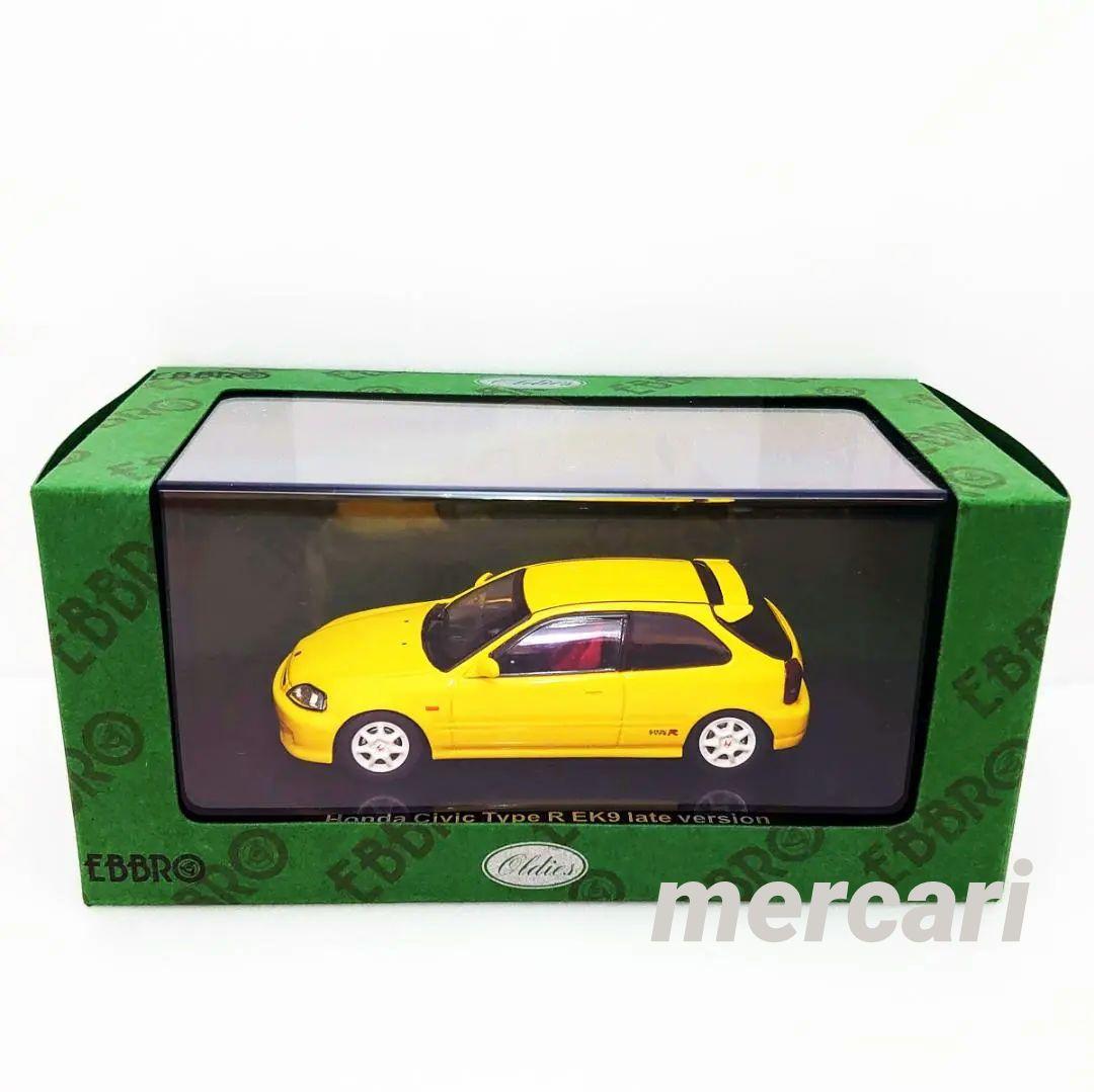 《未使用》EBBRO ホンダ　シビック　タイプ　R　EK9　後期　CIVIC