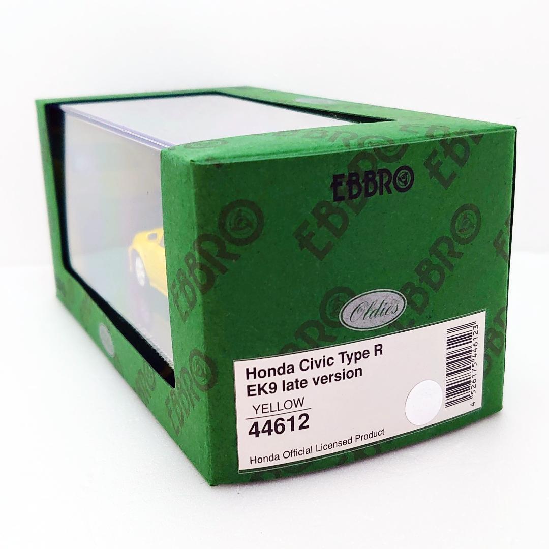 《未使用》EBBRO ホンダ　シビック　タイプ　R　EK9　後期　CIVIC