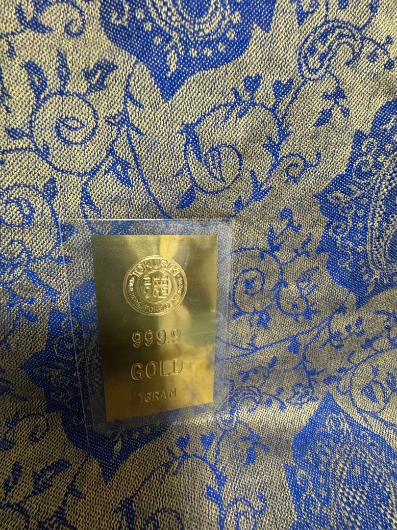 TOKURIN 999.9 ゴールド 1グラム