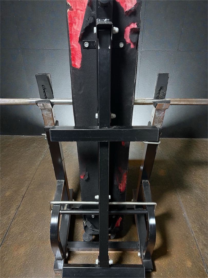 トレーニングベンチ バーベルラック付き