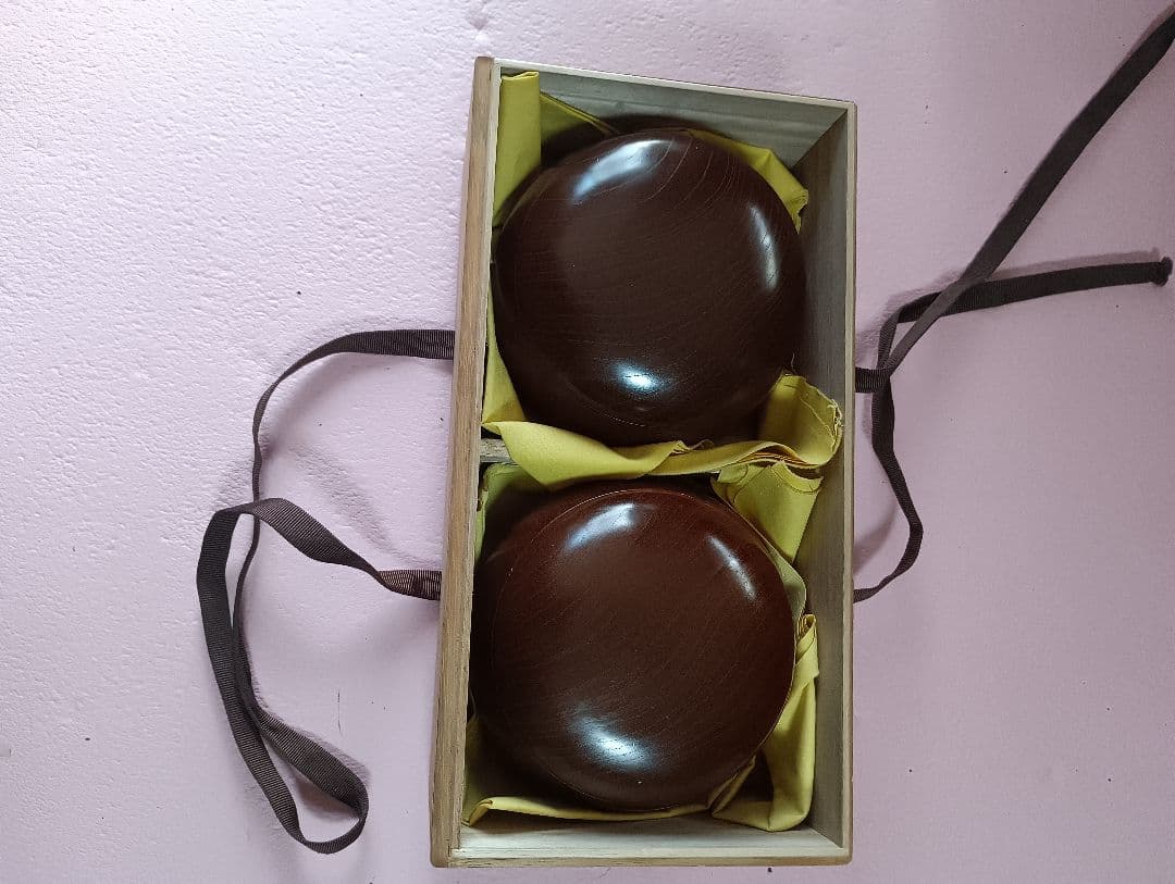 囲碁石セット （ 蛤& 那智黒）