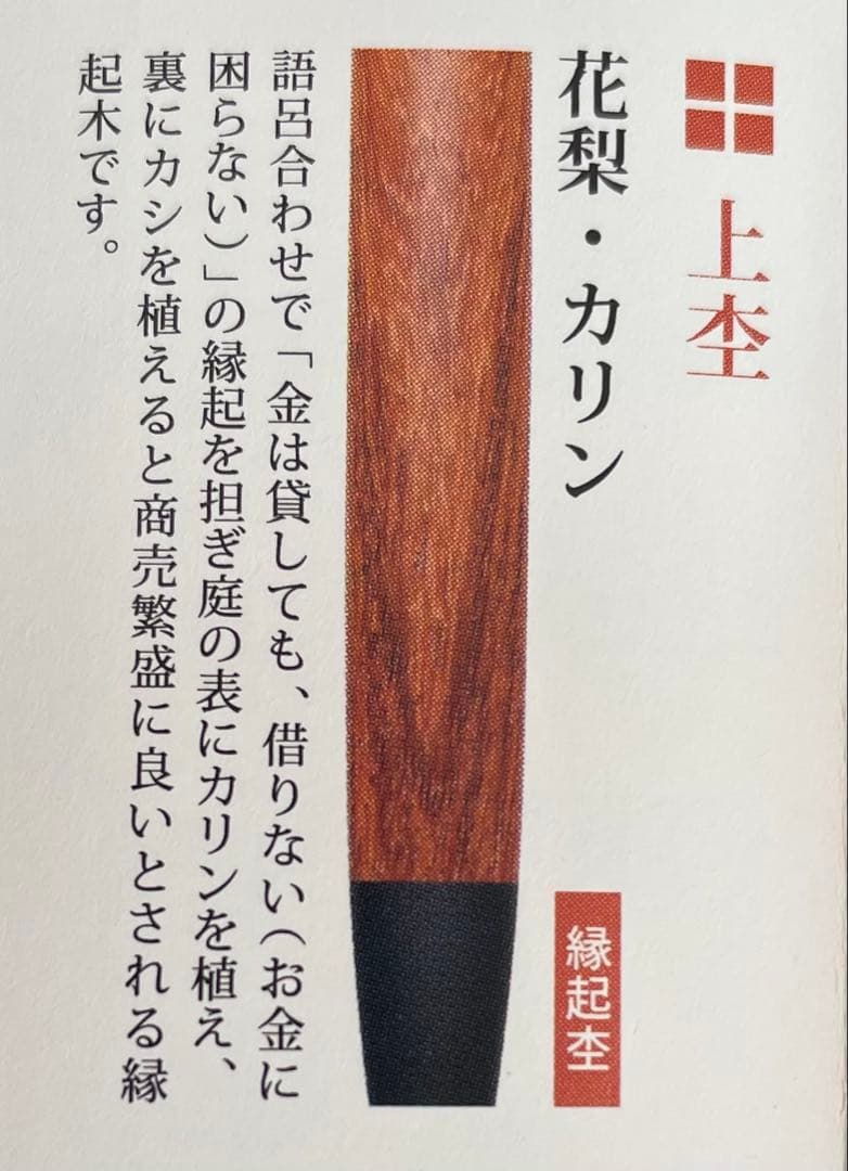 ☆新品未使用品☆野原工芸　花梨(かりん) ボールペン　ロータリー　シルバー