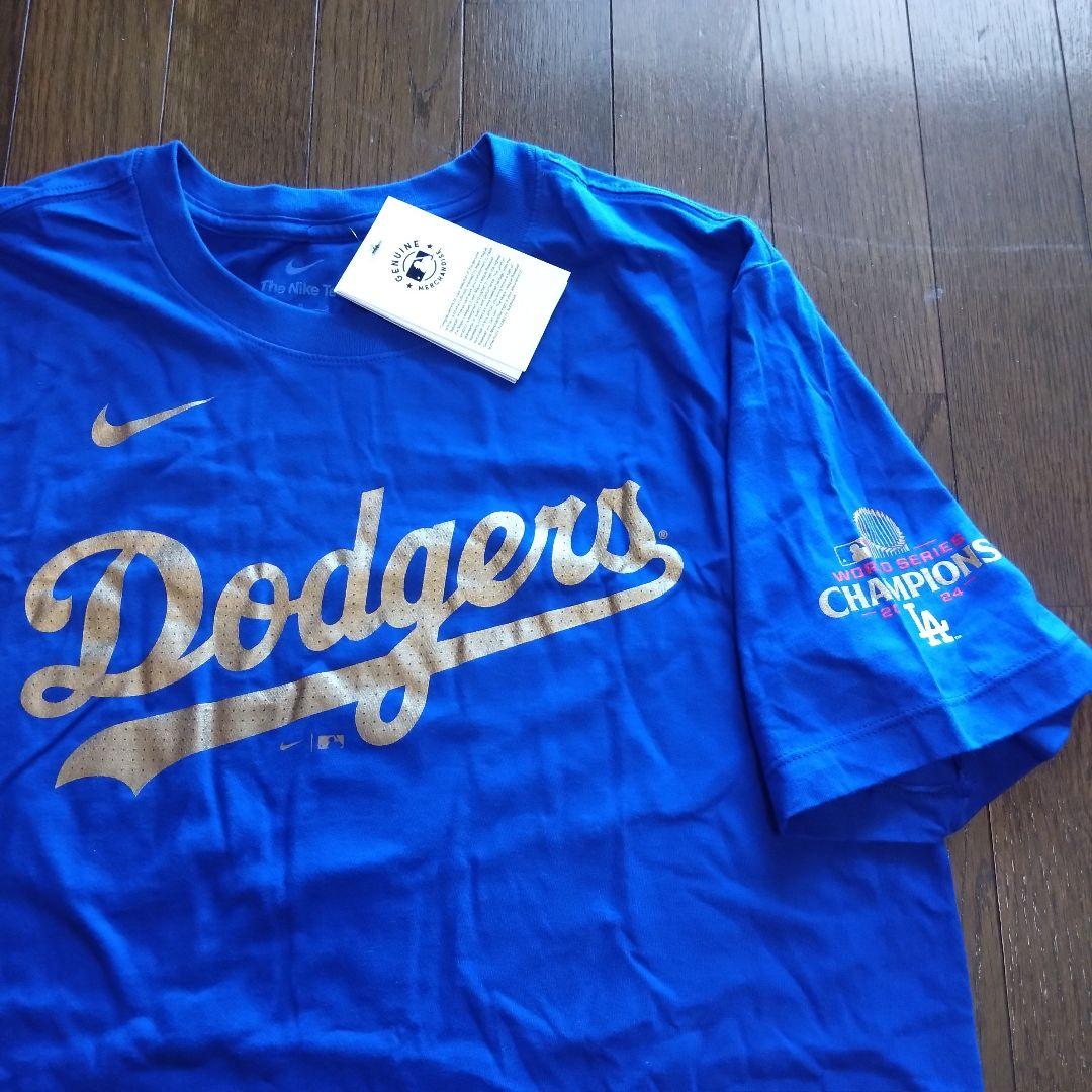 【未使用】大谷翔平　ドジャース　チャンピオン記念Tシャツ