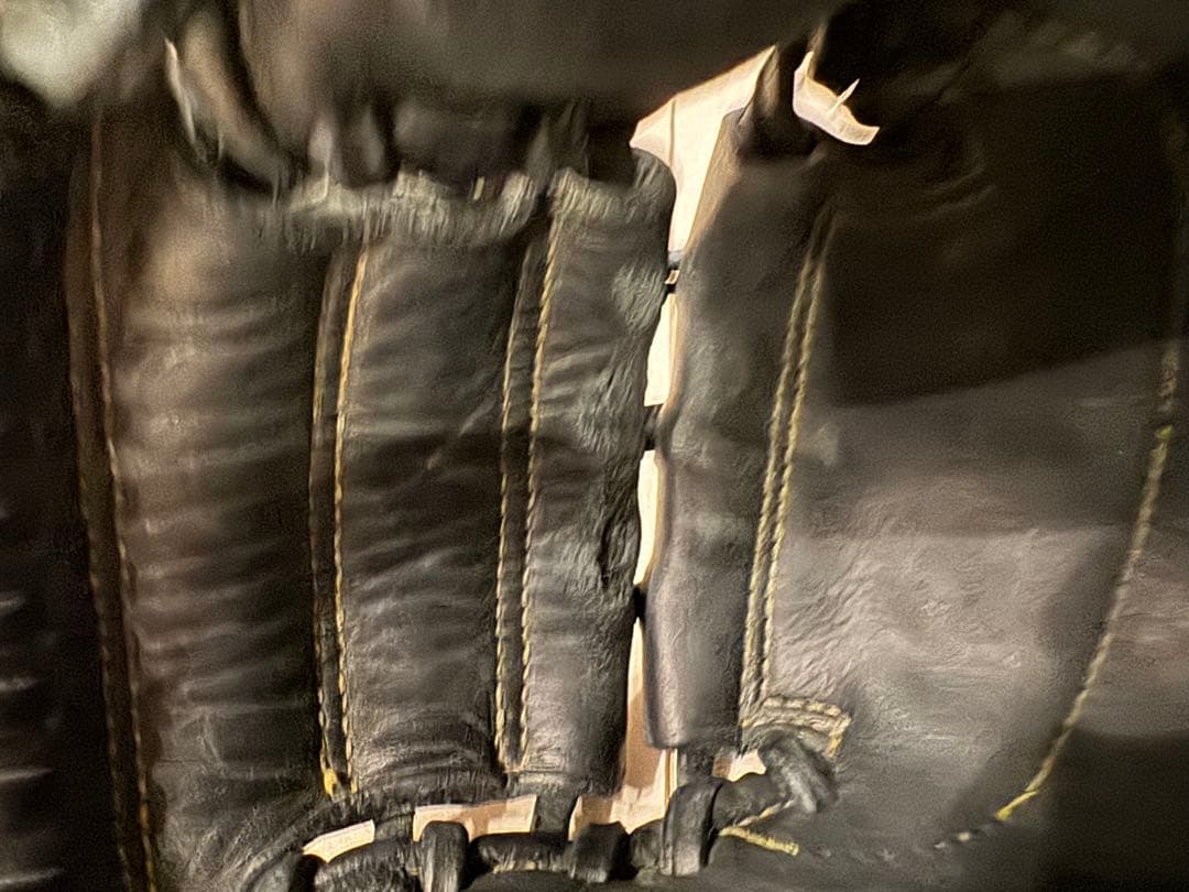 ハタケヤマ 少年軟式用キャッチャーミット TH-JR8BS 手入れ口