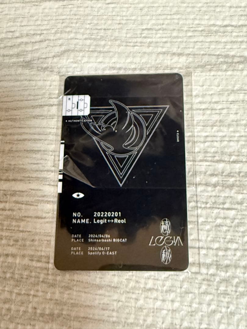 Legit Membership Card -極秘-