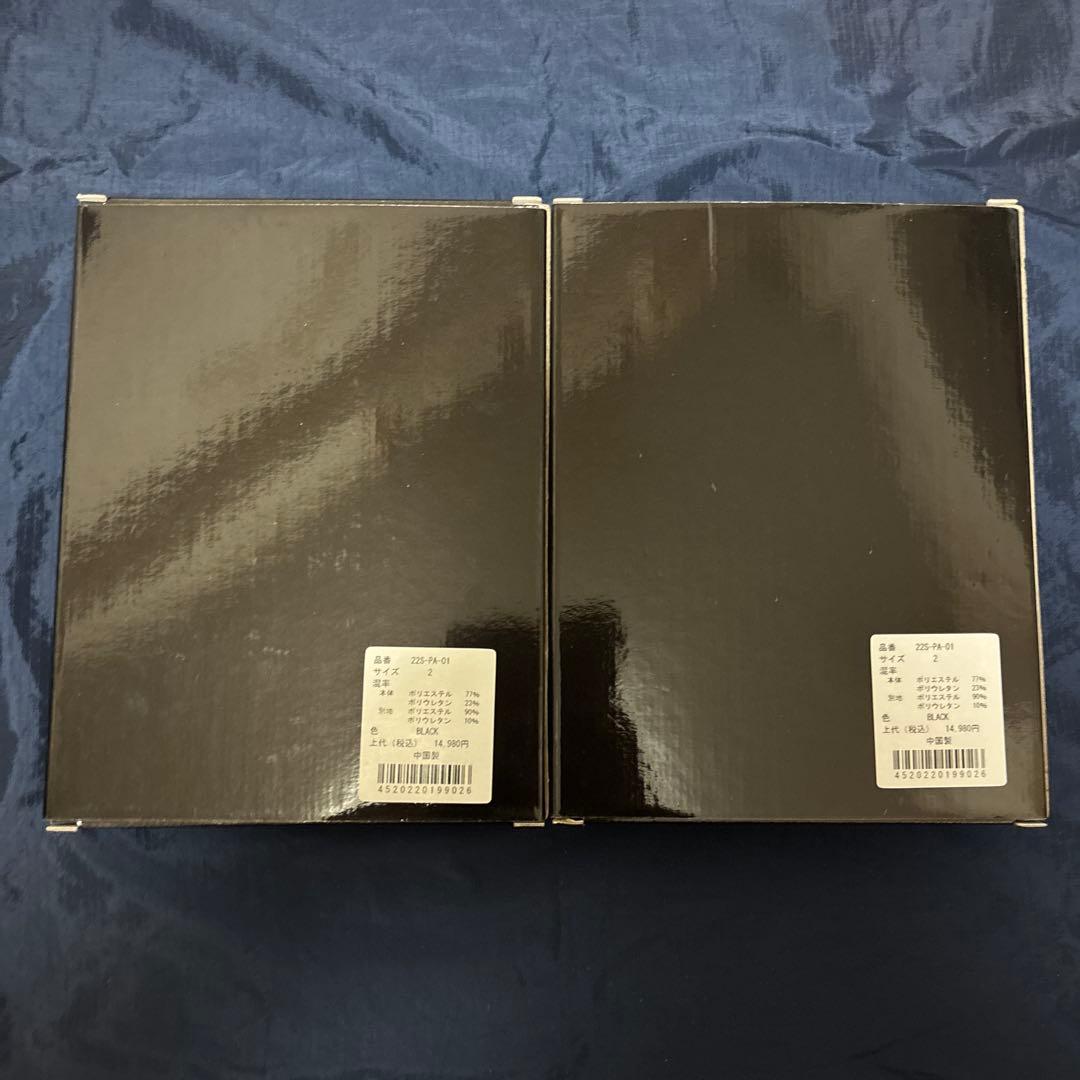 POWER ARMOR ゴルフシャツ サイズ2 ブラック 2枚セット