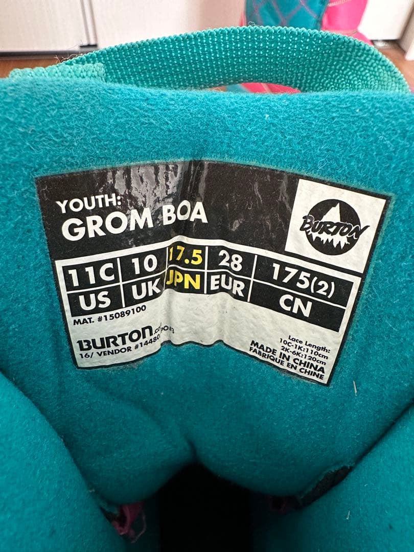 スノーボード キッズ 90cm 3点セット BURTON