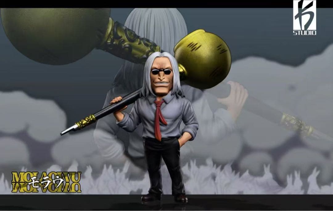 hunter×hunterアイザック＝ネテロ ガレージキット ガレキスタチュー⑦