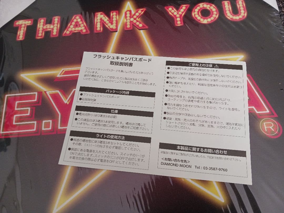 E.YAZAWA 　フラッシュキャンパスボード　未開封　希少品