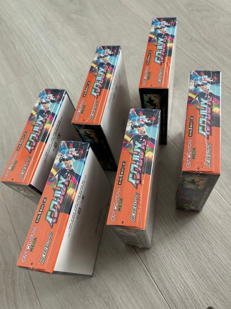 インフェルノX ポケモンカードゲーム 6Box 新品未開封シュリンク付き