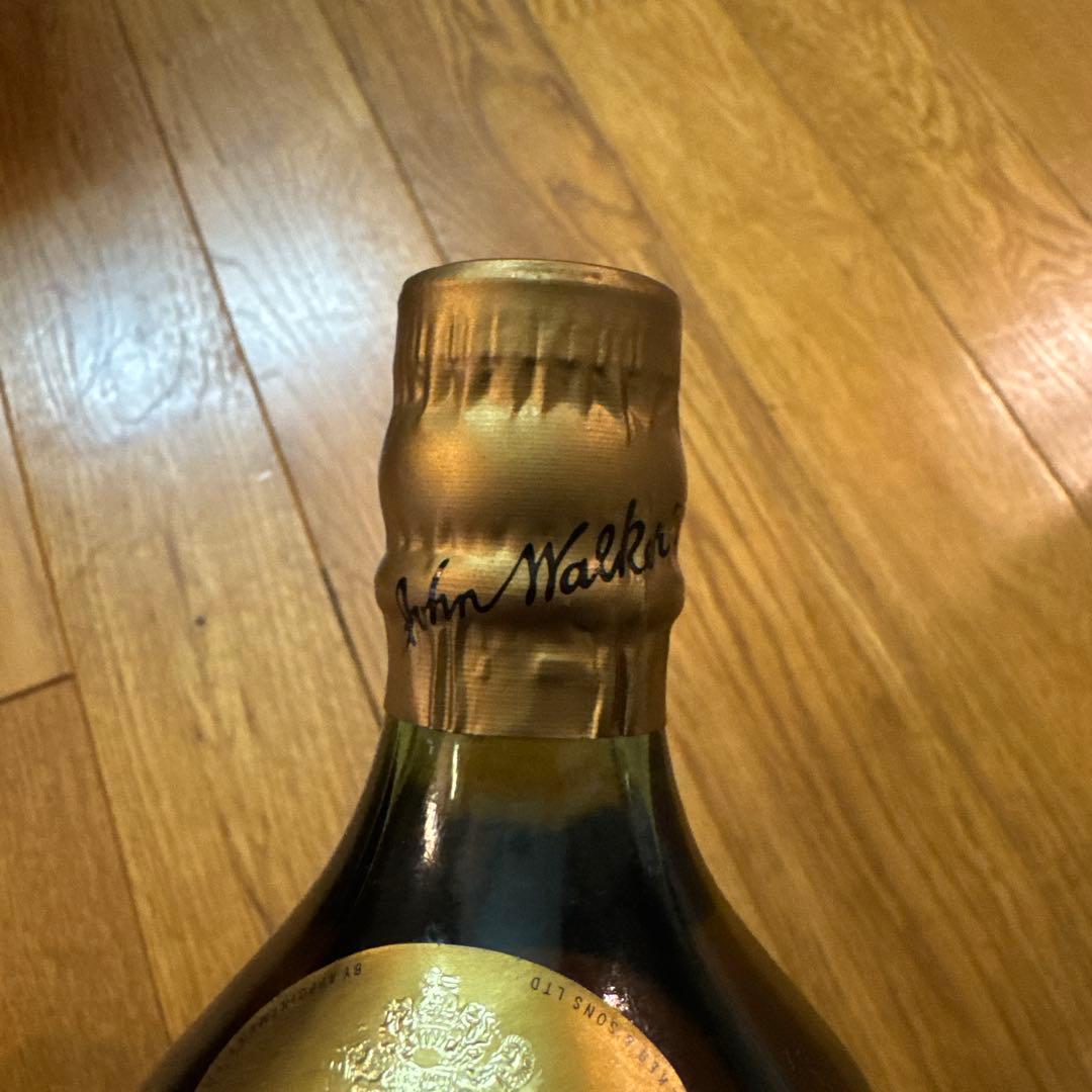 ジョニーウォーカー　ブルーラベル　旧ボトル
