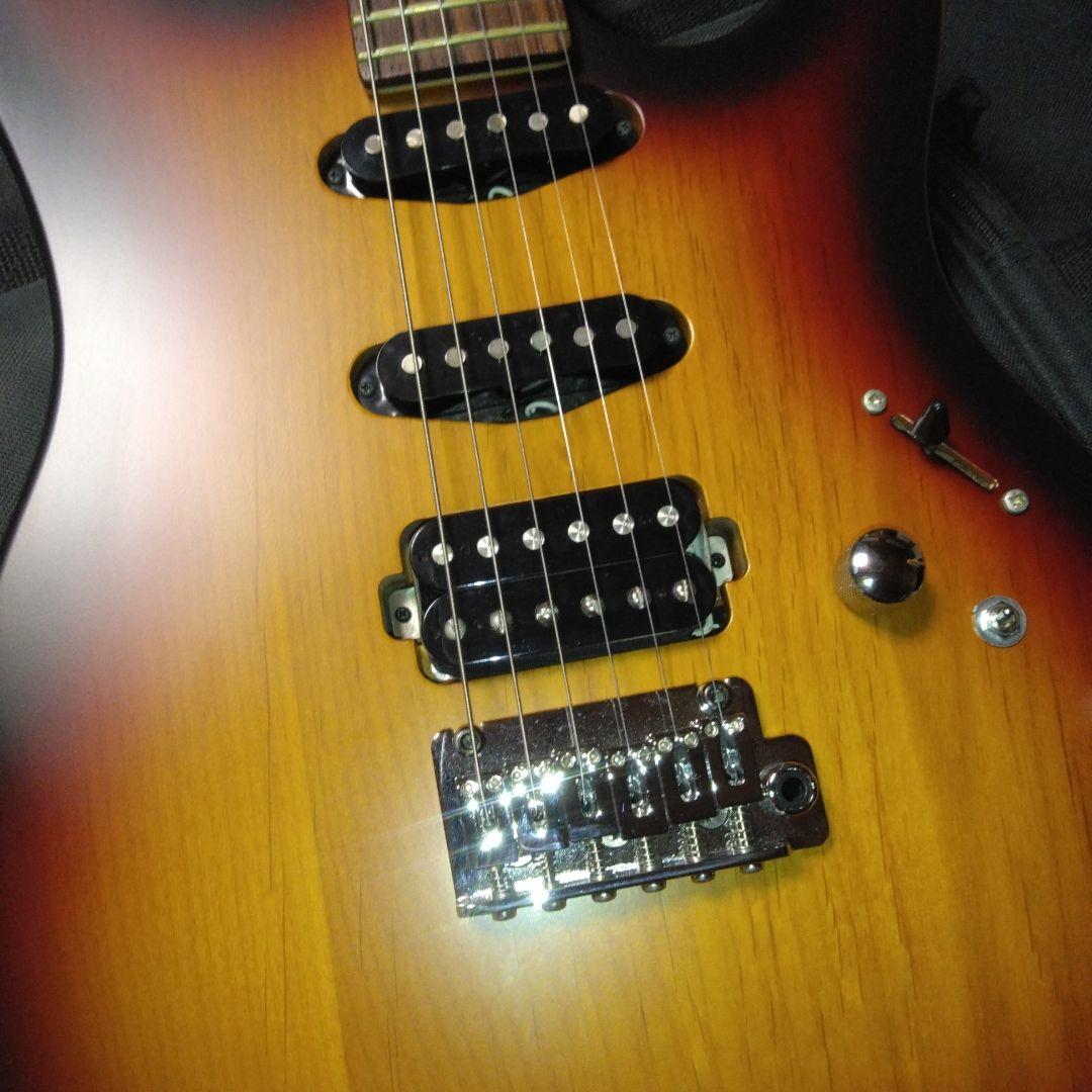 FUJIGEN YMJOS AL R エレキギター サンバースト