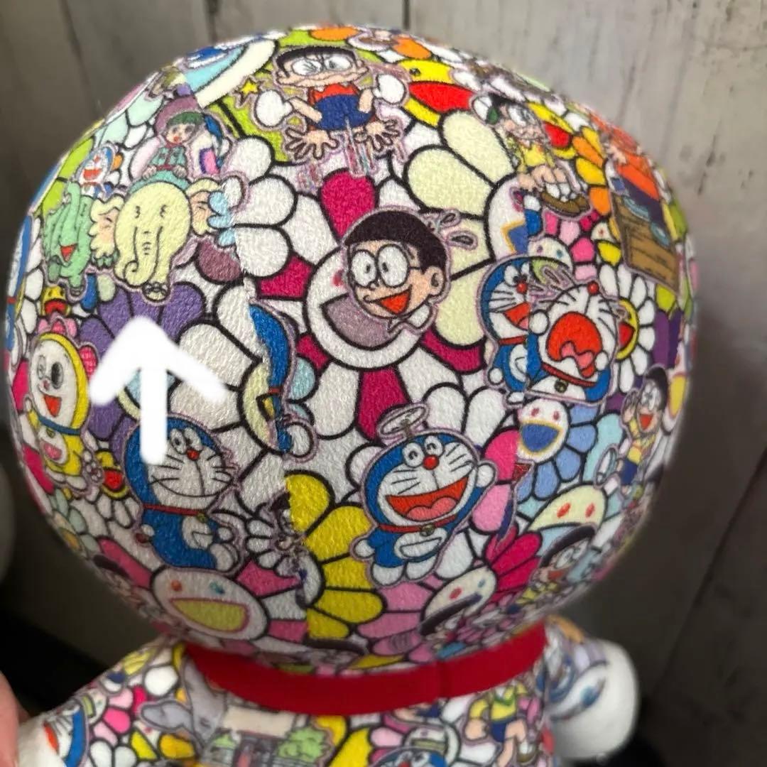 ドラえもん ぬいぐるみ カラフル柄 約30cm