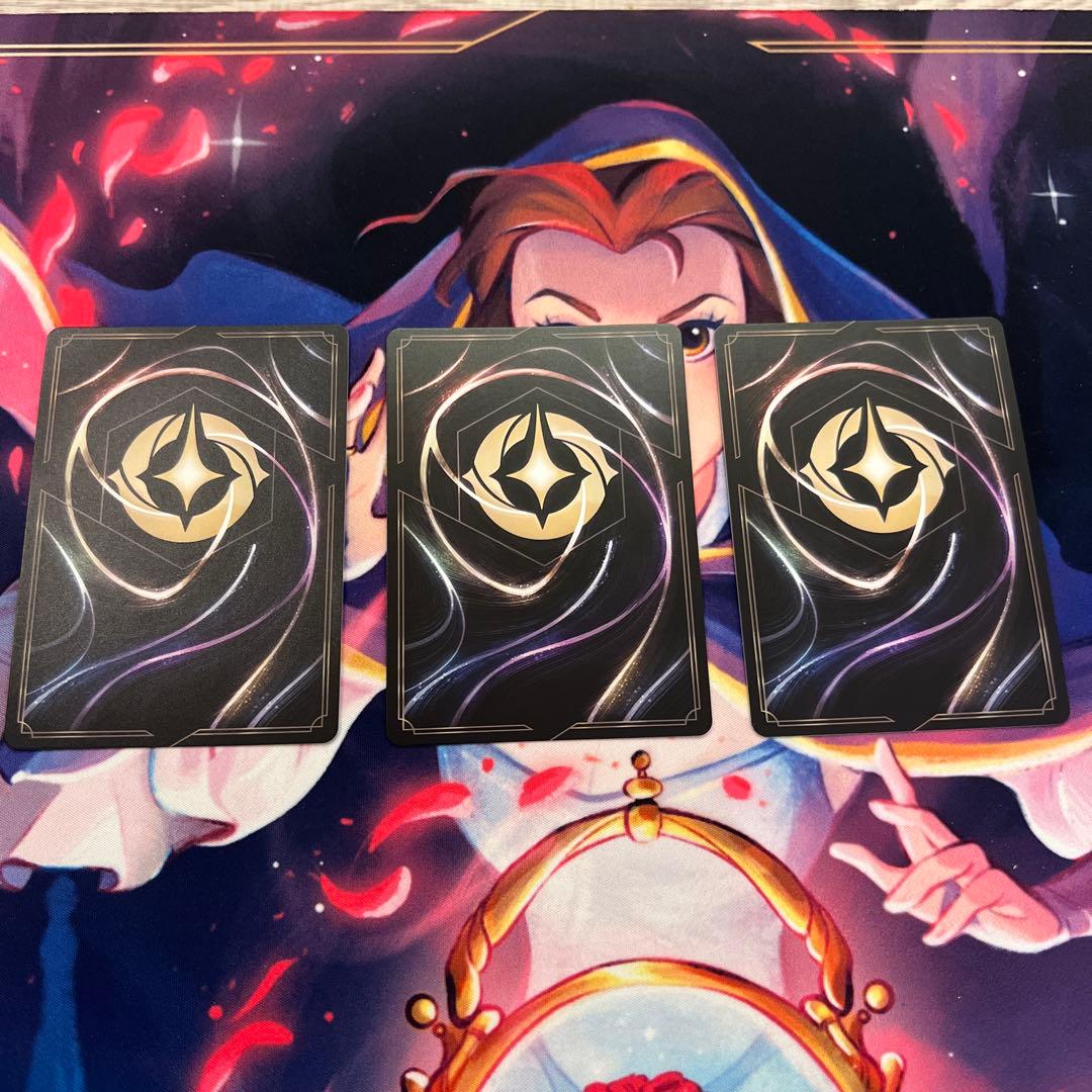 ロルカナ　ダンボ　世界の七不思議　エンチャンテッド　3枚セット