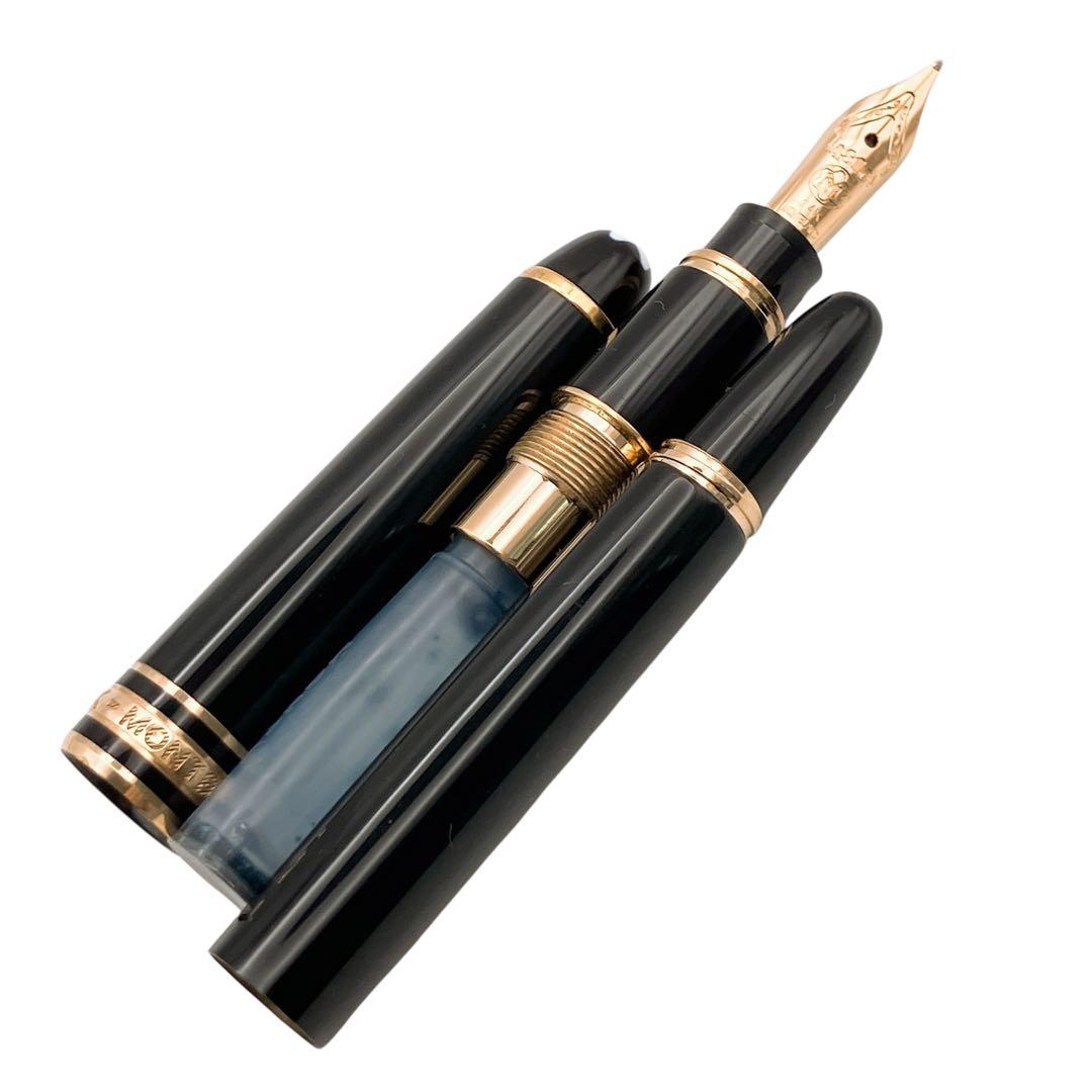 モンブラン モーツァルト 万年筆 14K ホワイトスター