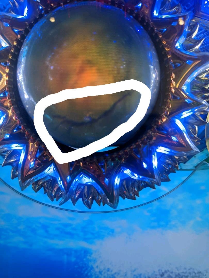 パチンコ実機　海物語AQUA　コントローラ　固定板　手渡し