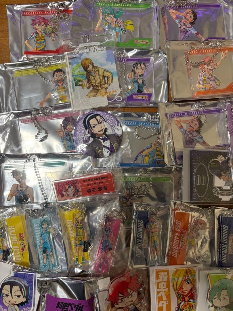 弱虫ペダル　超弱虫ペダル展　アクリルキーホルダー　アクスタ　まとめ売り