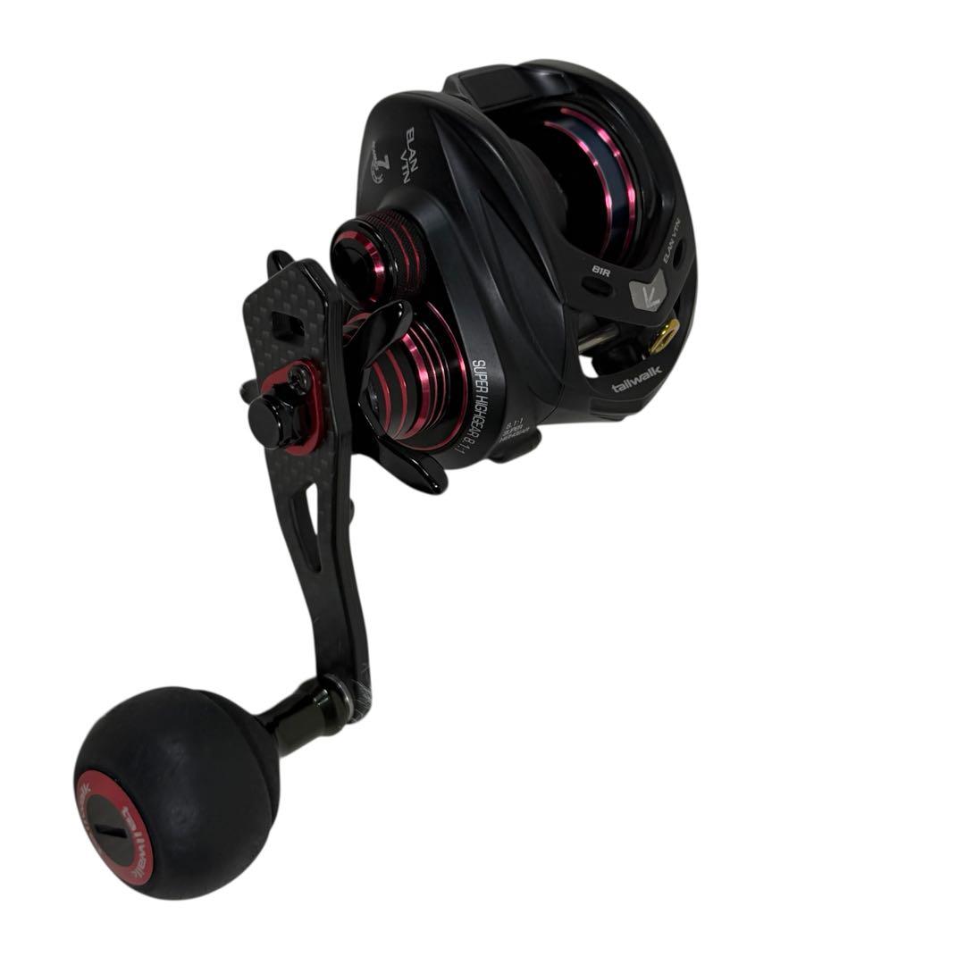 テイルウォーク ELAN VTN 81R ベイトリール 右巻き 8.1 美品