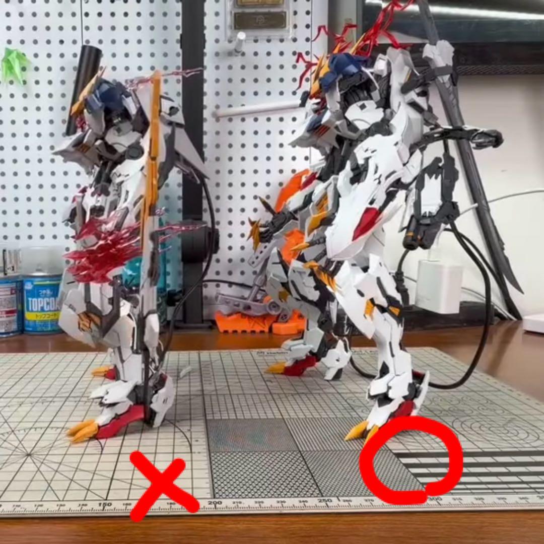 LUNAVOR製　バルバトスルプスレクス　似　狼王　プラモデル　バルバトス　似