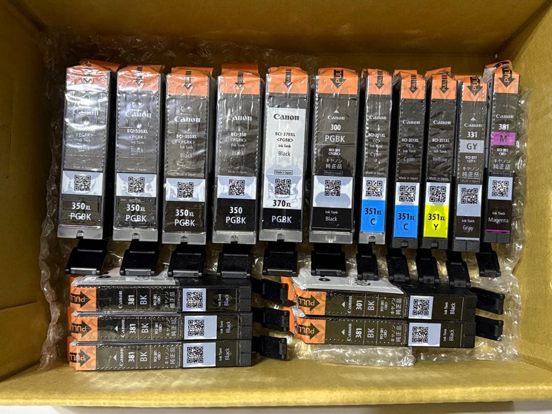 Canon 純正品インクまとめ売り！