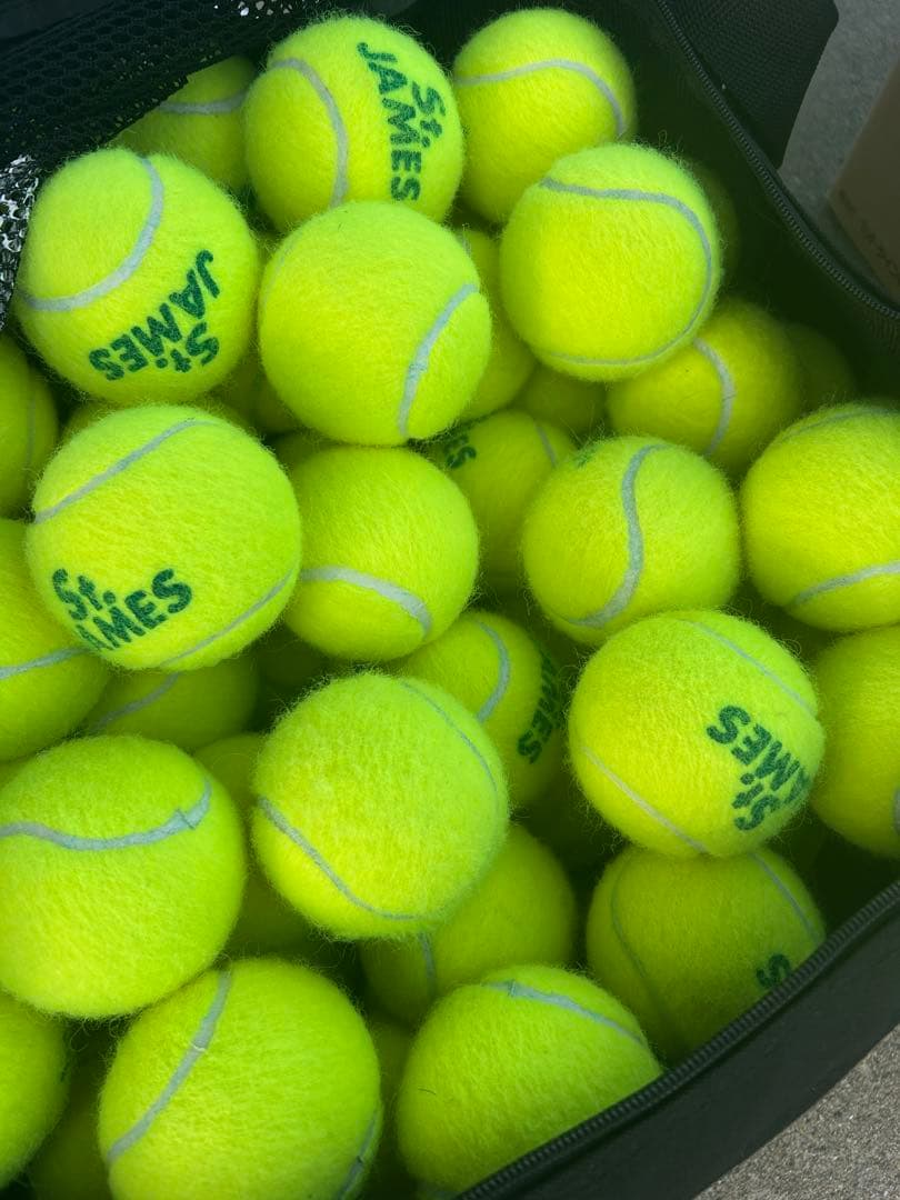 【先着順】1試合使用ダンロップセントジェームス100球