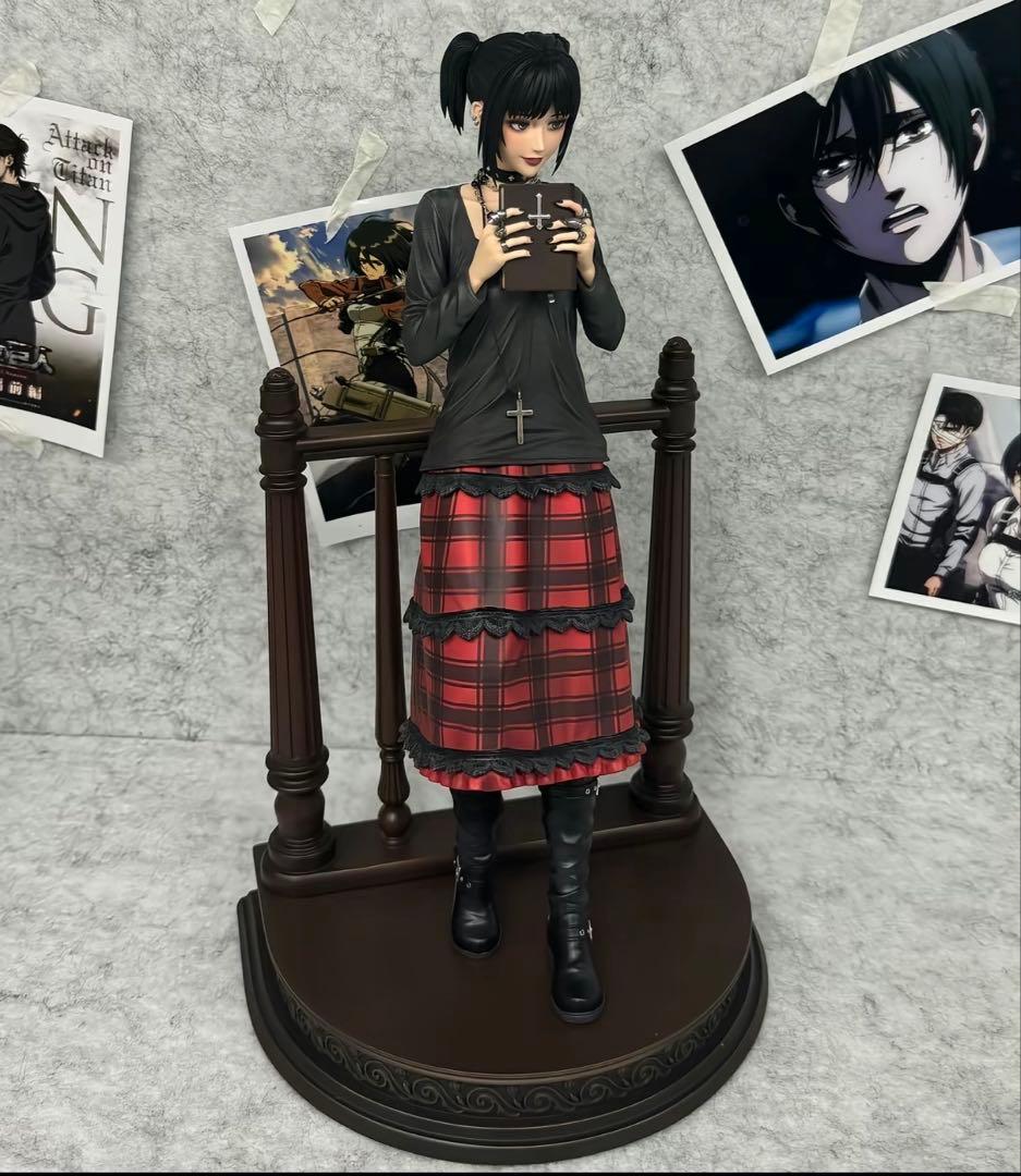 進撃の巨人 ② ミカサ・アッカーマン ガレージキット ガレキ スタチュー